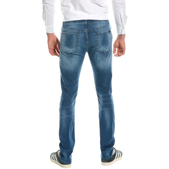 NWT! 7 for All Mankind Paxtyn Superlative Skinny Jean 30W X 32L - Picture 2 of 8